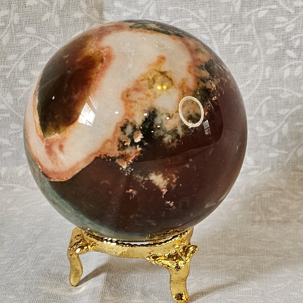 Polychrome Jasper Crystal Sphere